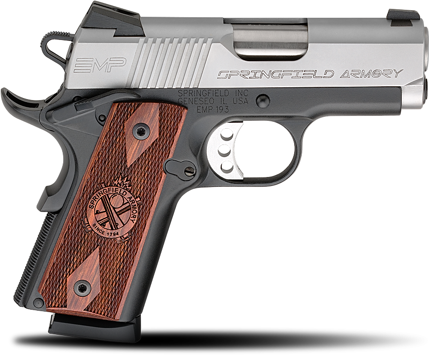 Best 1911 Pistols For Your Money - Springfield 1911 Emp (1200x782), Png Download