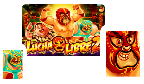 Lucha Libre 2 Slot - Lucha Libre (500x306), Png Download