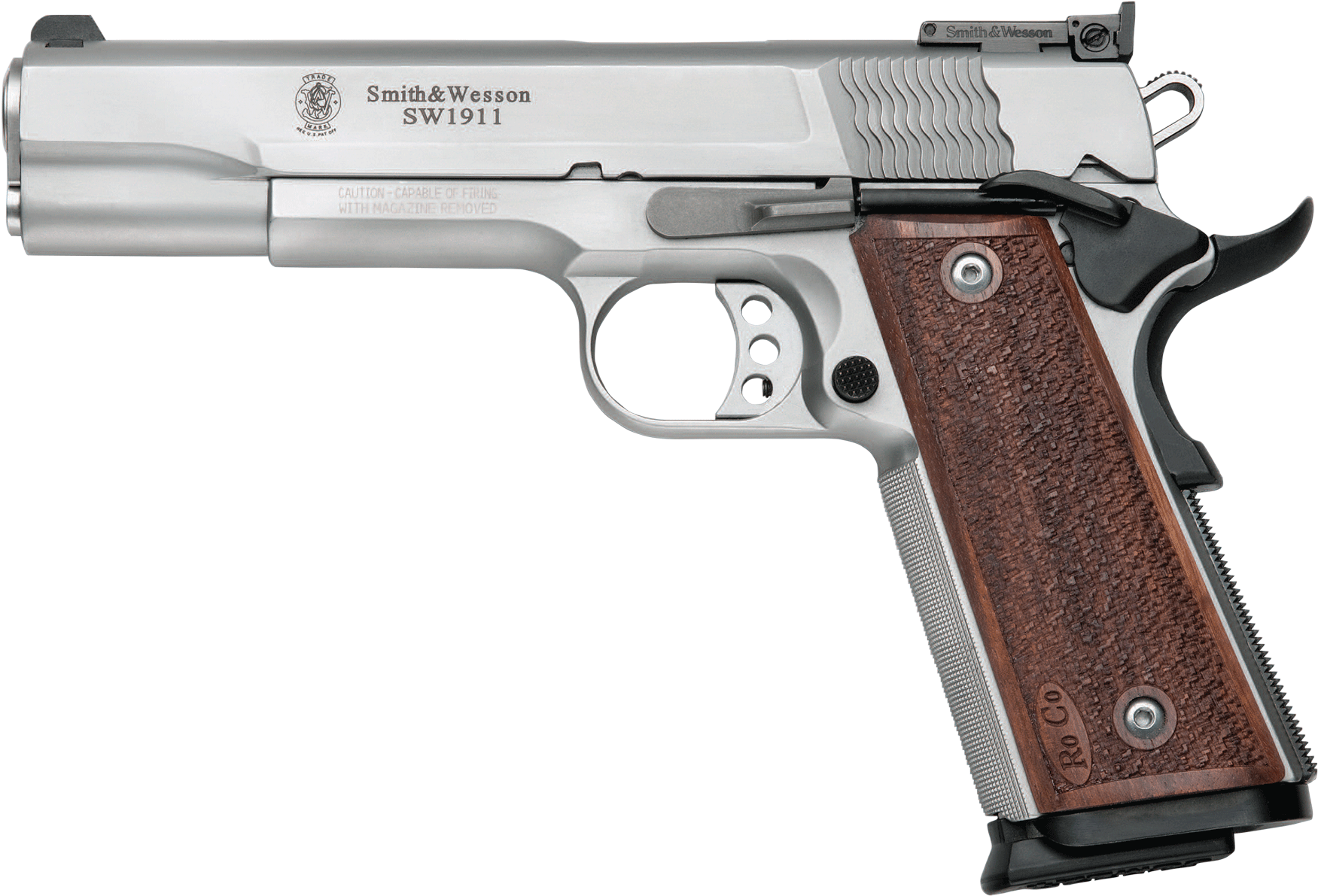 Smith & Wesson 178047 1911 Pro Single 9mm - Smith And Wesson 1911 (1800x1238), Png Download