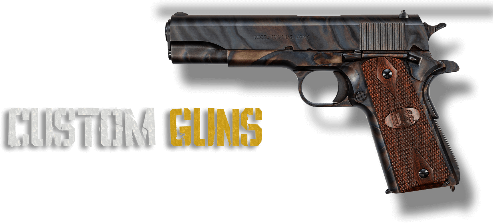 Case Hardened - Auto Ordnance Victory Girl (1827x823), Png Download