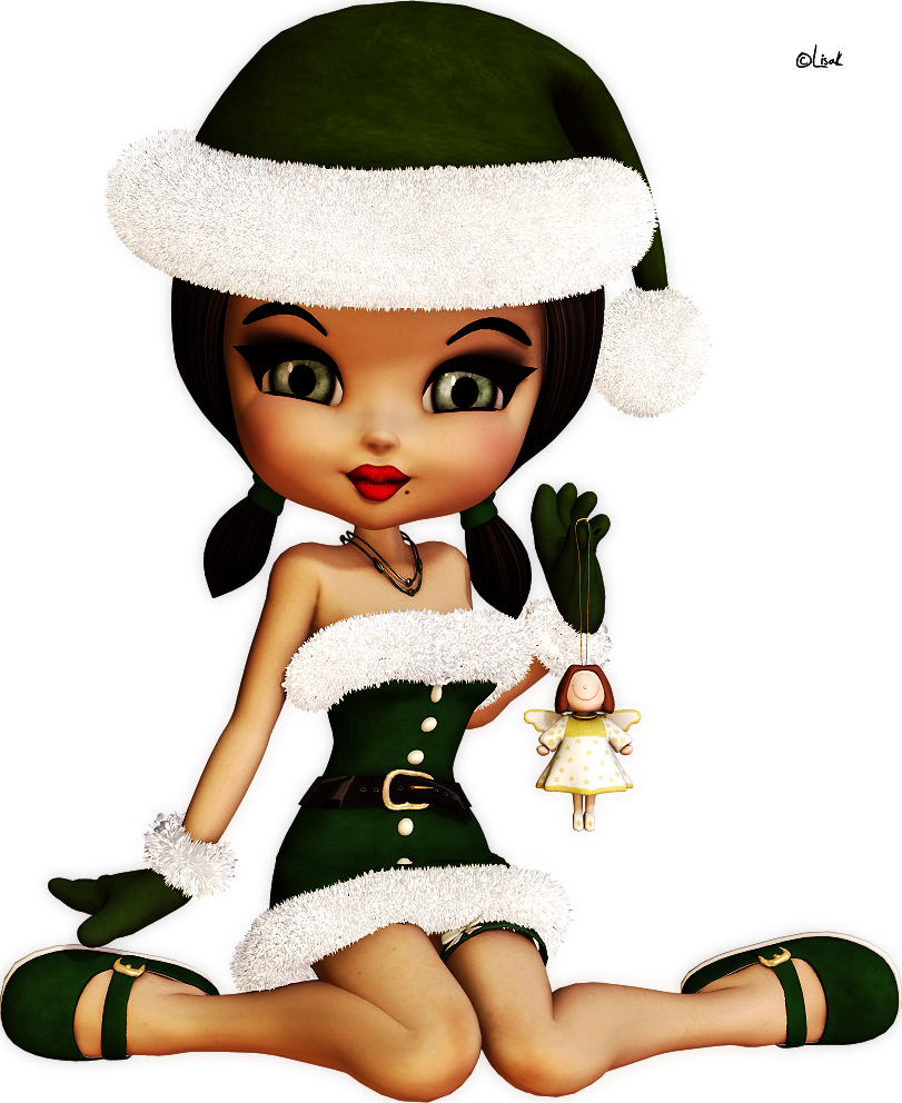 Elfen Clipart Lazy - Christmas Elf Fairy Clip Art (811x992), Png Download