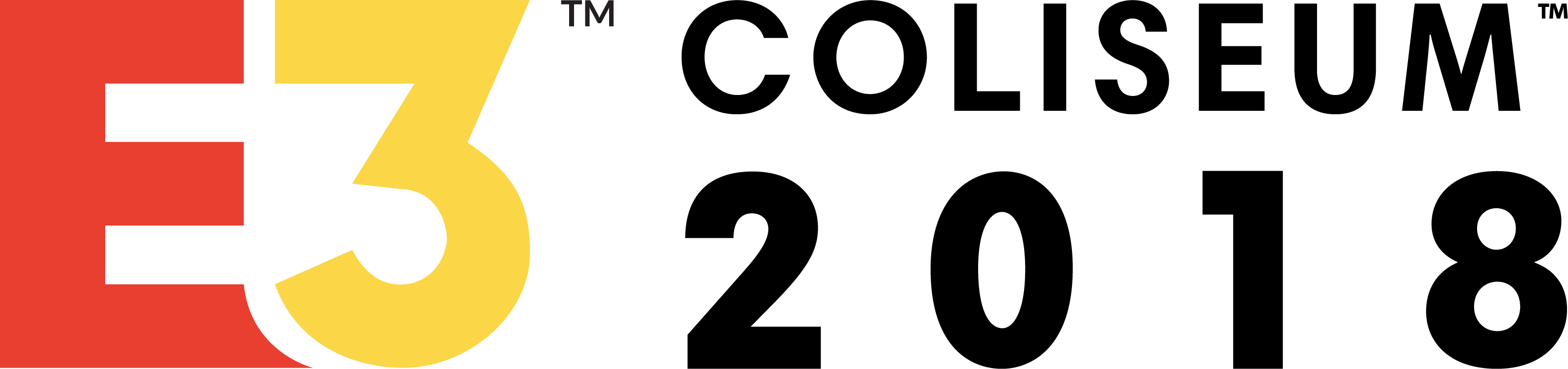 E3 Logo Png - E3 Coliseum 2018 (3174x746), Png Download
