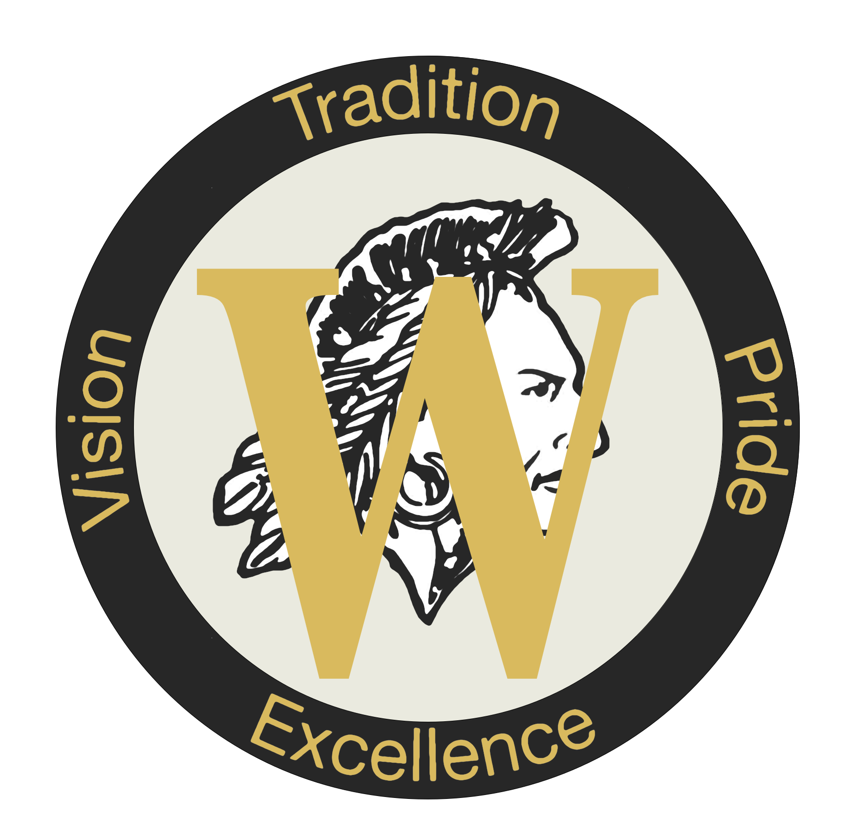 Logo Wantagh Middle School - Wantagh Middle School Logo (1750x1750), Png Download