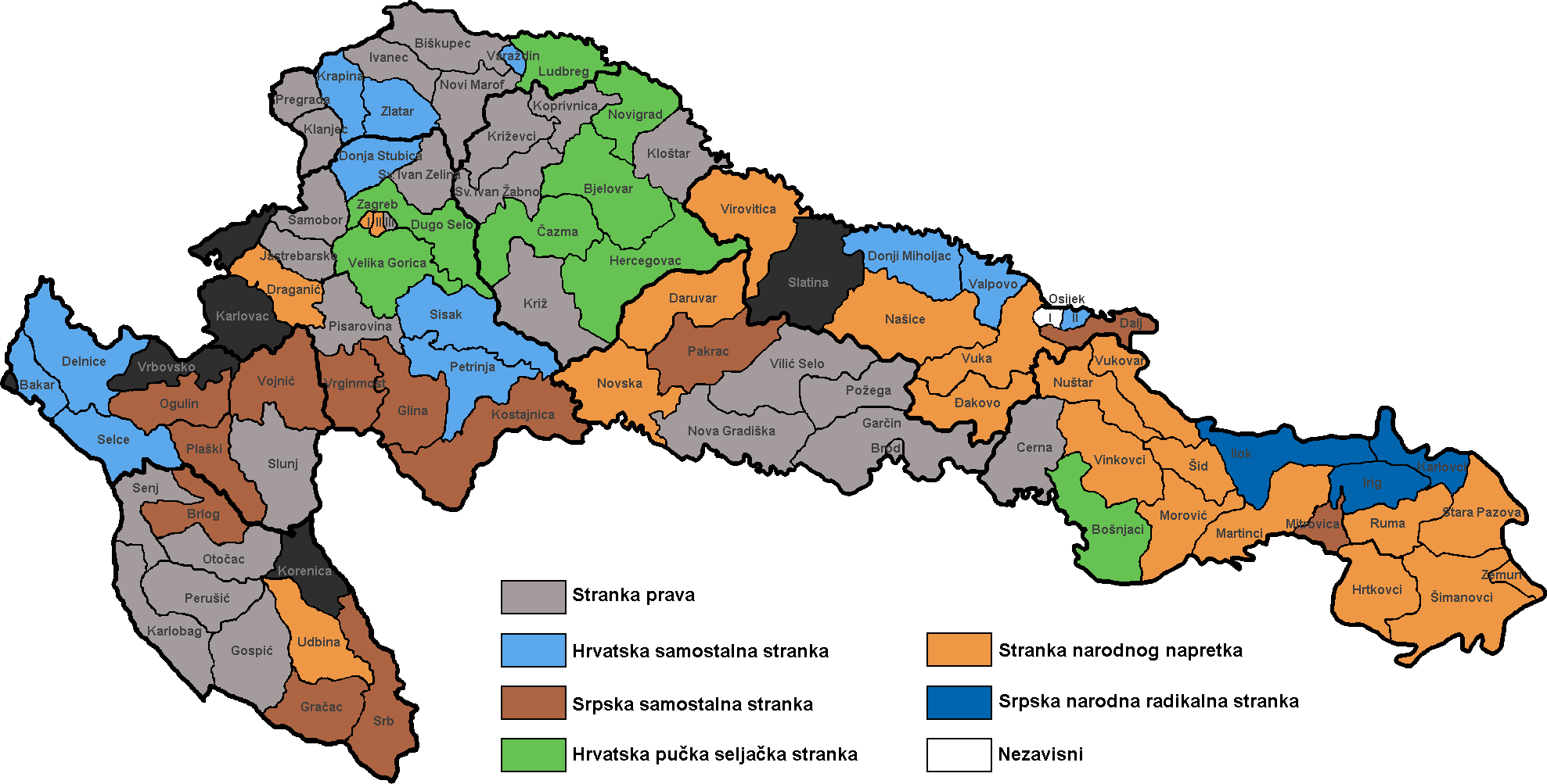Croatian Parliamentary Election Results 1911 - Croatian Parliament Votes 2015 (1977x1003), Png Download
