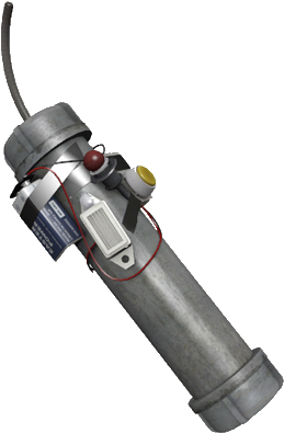 Pipe Bomb - Left 4 Dead Bomb (379x415), Png Download