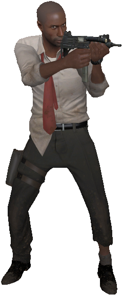 Background - Left 4 Dead Louis Png (275x590), Png Download