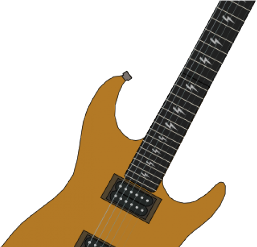 Bass Guitar Clipart Rock And Roll Guitar - Electric Guitar Clip Art (640x480), Png Download
