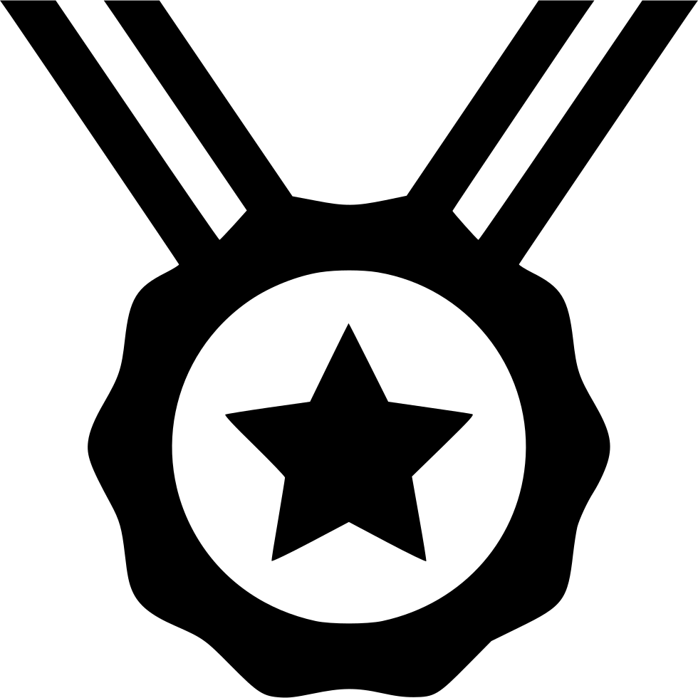 Consolation Prize Star Participation Reward Medal Comments - Medal Second Icon Png (980x980), Png Download