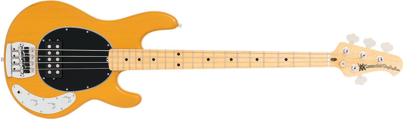 Stingray Old Smoothie - Music Man 40th Anniversary Old Smoothie Stingray Bass (1500x550), Png Download