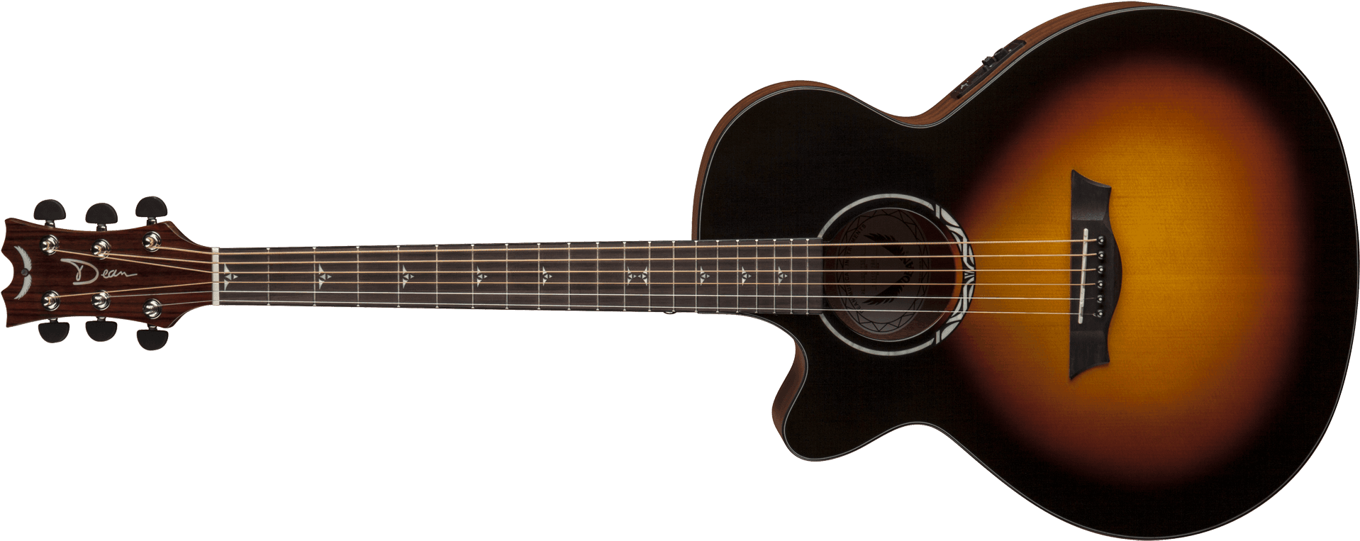 Performer Plus Ae - Country Music Guitar Png (2000x843), Png Download