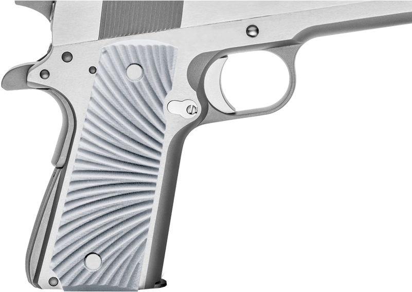 Xx Xx Xx Xxx - Black White G10 Grips 1911 (800x646), Png Download