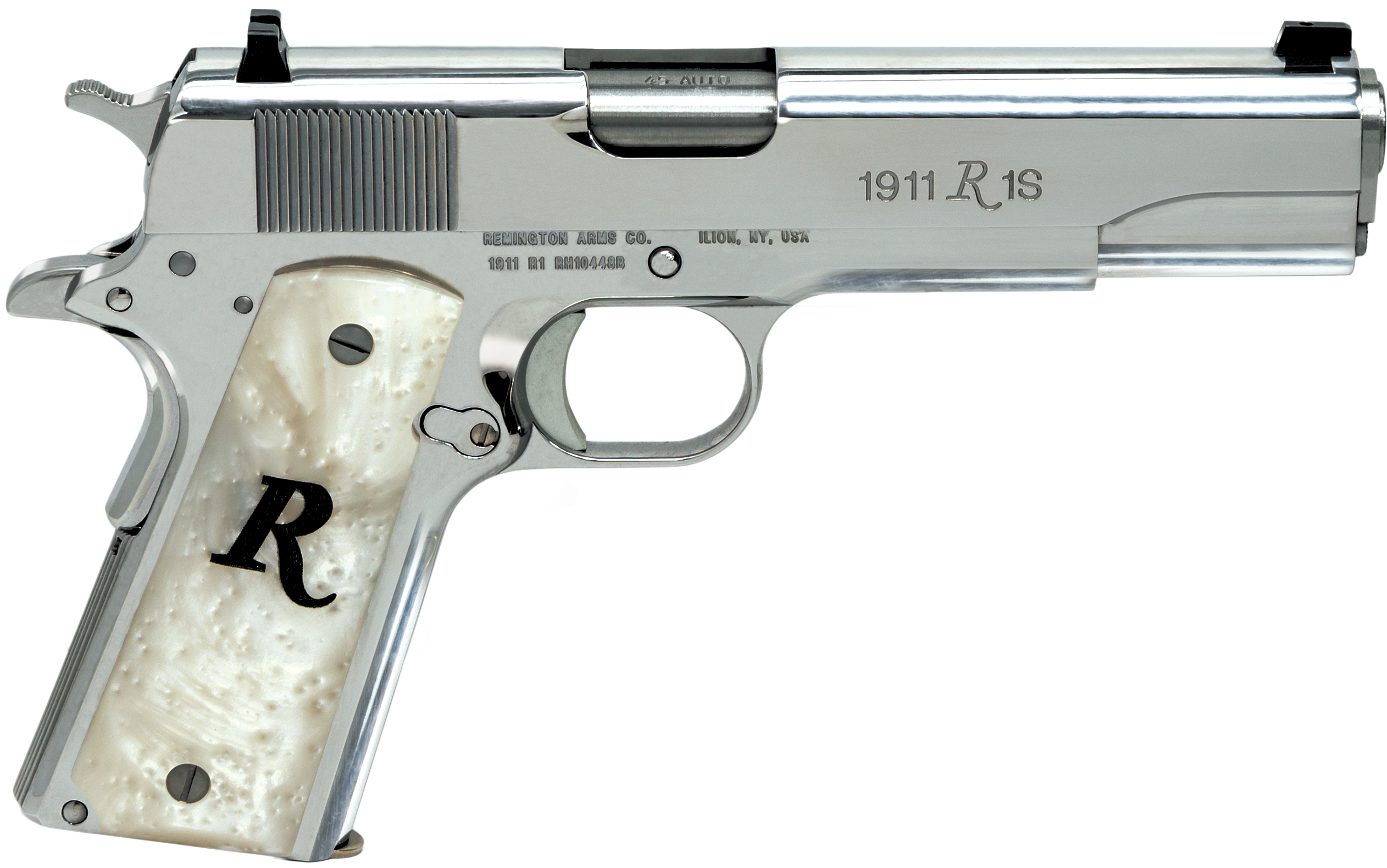 Rem 96304 1911 45acp R1 5 High Polish Ss - Remington 1911 R1s (2550x1589), Png Download