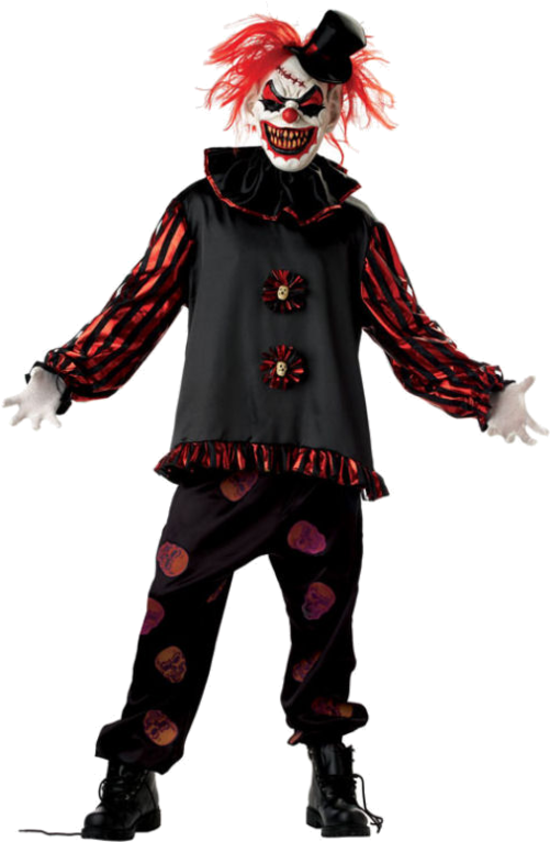 Clown Costume Png - Carver The Clown Costume (500x793), Png Download