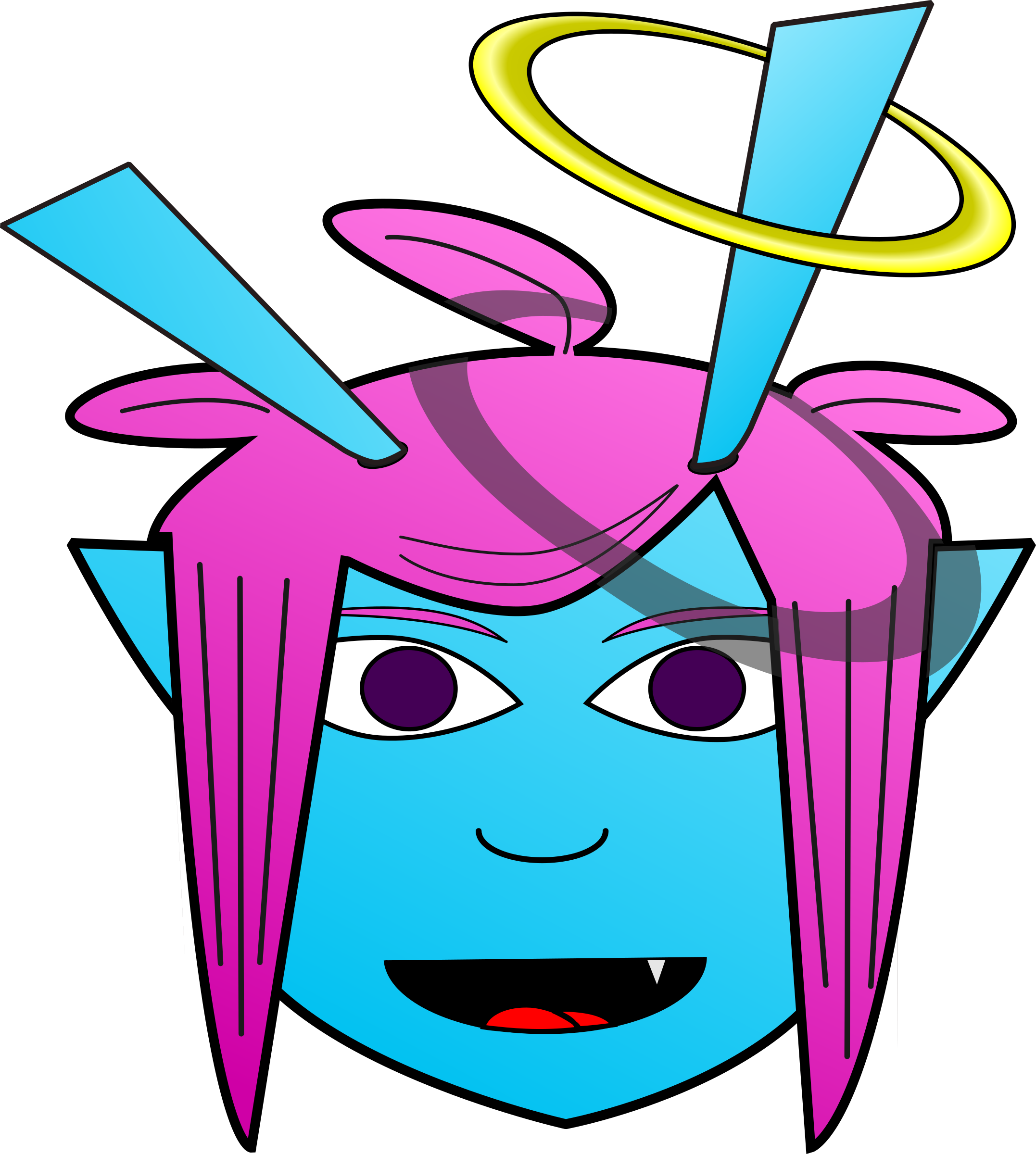 This Free Icons Png Design Of Melaniko Angel (2154x2400), Png Download