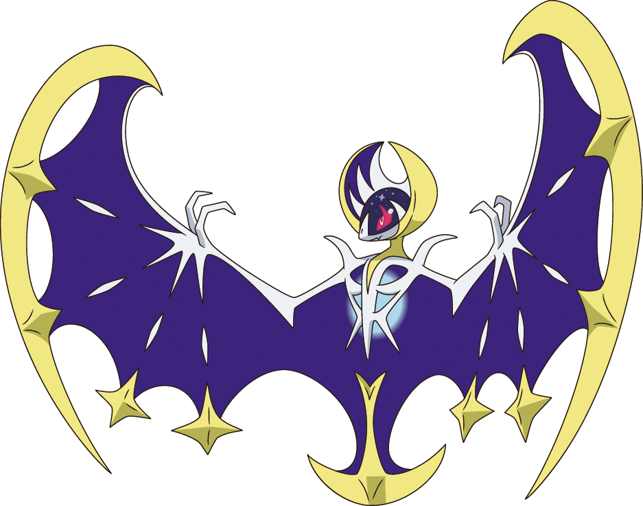 792lunala Sm Anime - Lunala Pokemon (937x737), Png Download