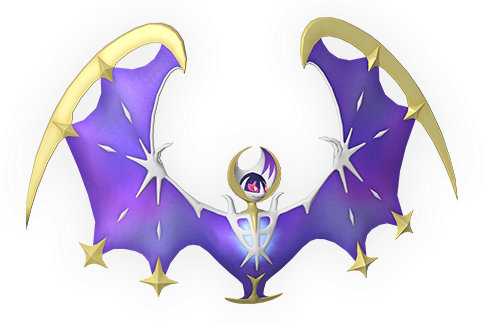 Artworks De Solgaleo, Lunala Et Goupix D'alola, Qui - Super Smash Bros. (488x324), Png Download