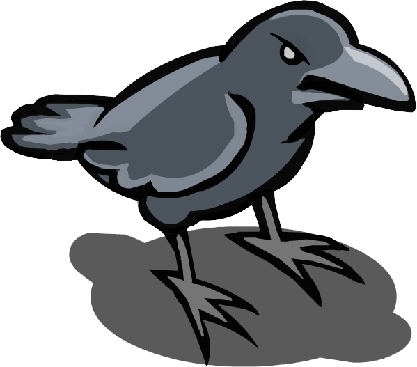 Crow-icon - Kanu Pongal (599x527), Png Download