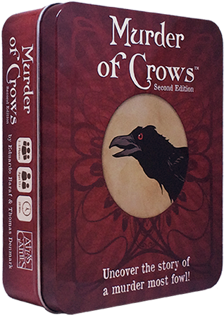 Murder Of Crows - Atlas Murder Of Crows Card Game: Second Edition (500x500), Png Download