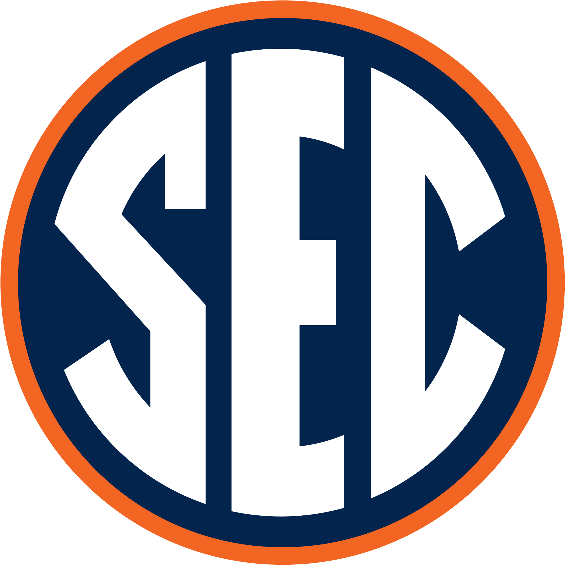 Open - College Football Sec Logo (2000x2000), Png Download