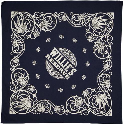 Navy Blue Bandana - Placemat (500x682), Png Download