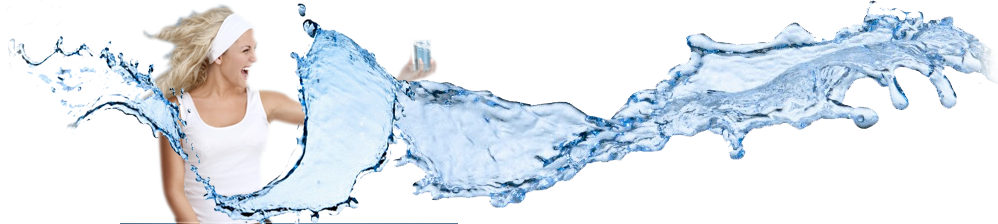 Mineral Water Drinking Png (998x224), Png Download
