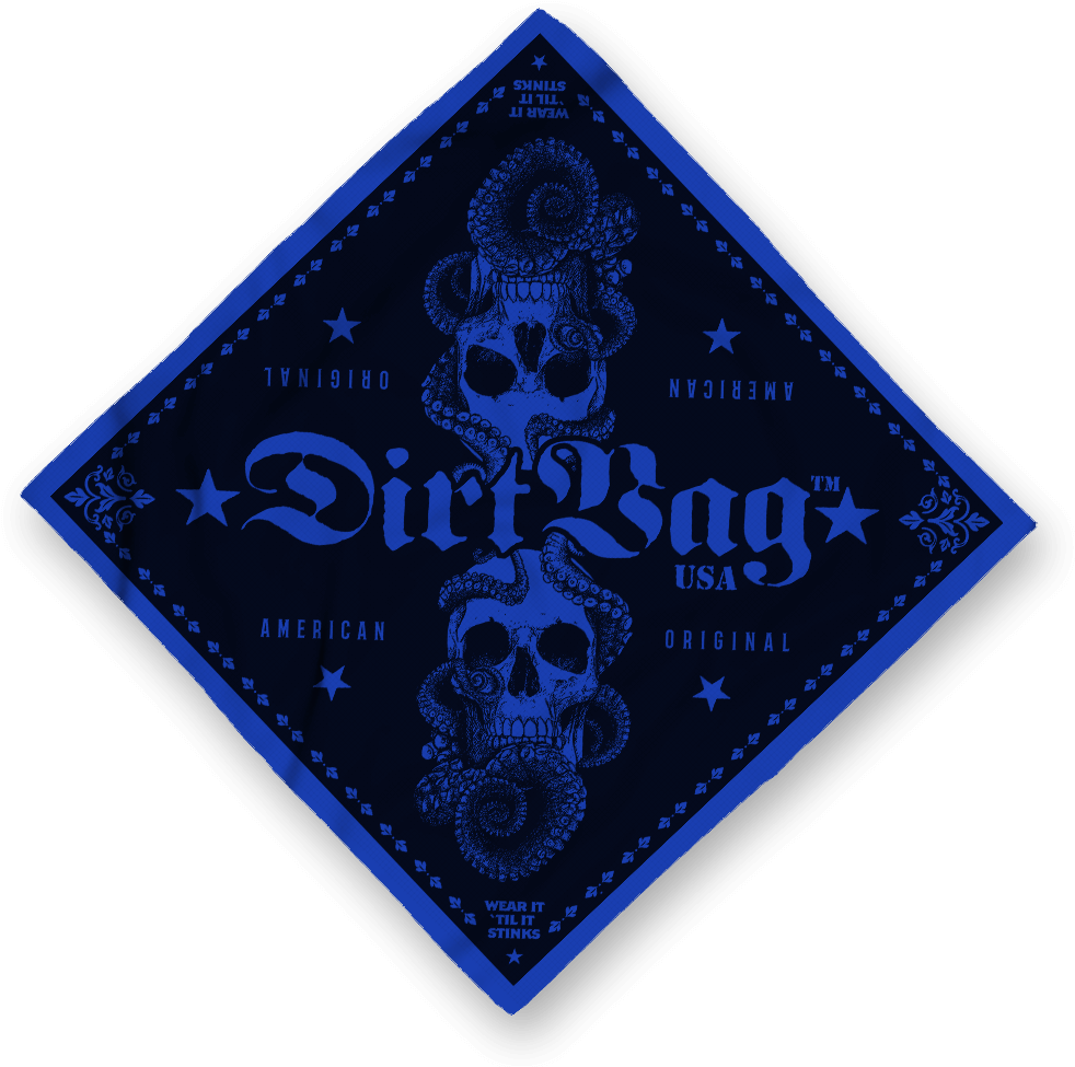 Mosh Rag Bandana - Plectrum Dunlop Dirtbag .60 Mm Flying Skull (1000x1000), Png Download