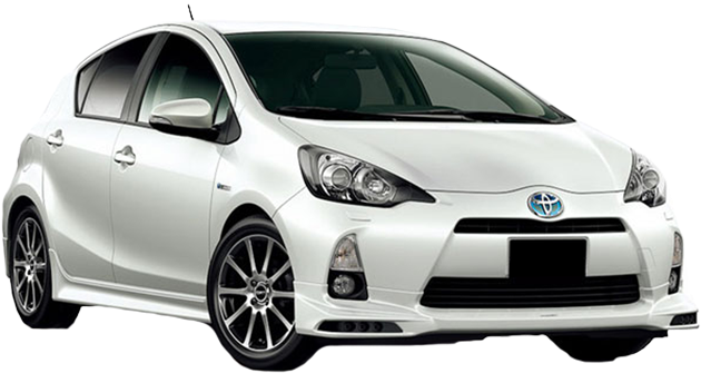 Toyota Aqua Hybrid Or Similar - アクア Nhp10 Usbポート シガーソケット 増設 コンソールキット ブラック (704x383), Png Download