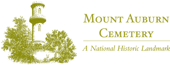 Mount Auburn Cemetary Logo - Mount Auburn Cemetery Logo (600x228), Png Download