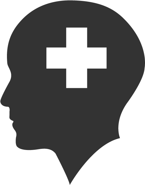 An Icon Symbolizing Mental Health - Mental Institution Symbol (500x634), Png Download