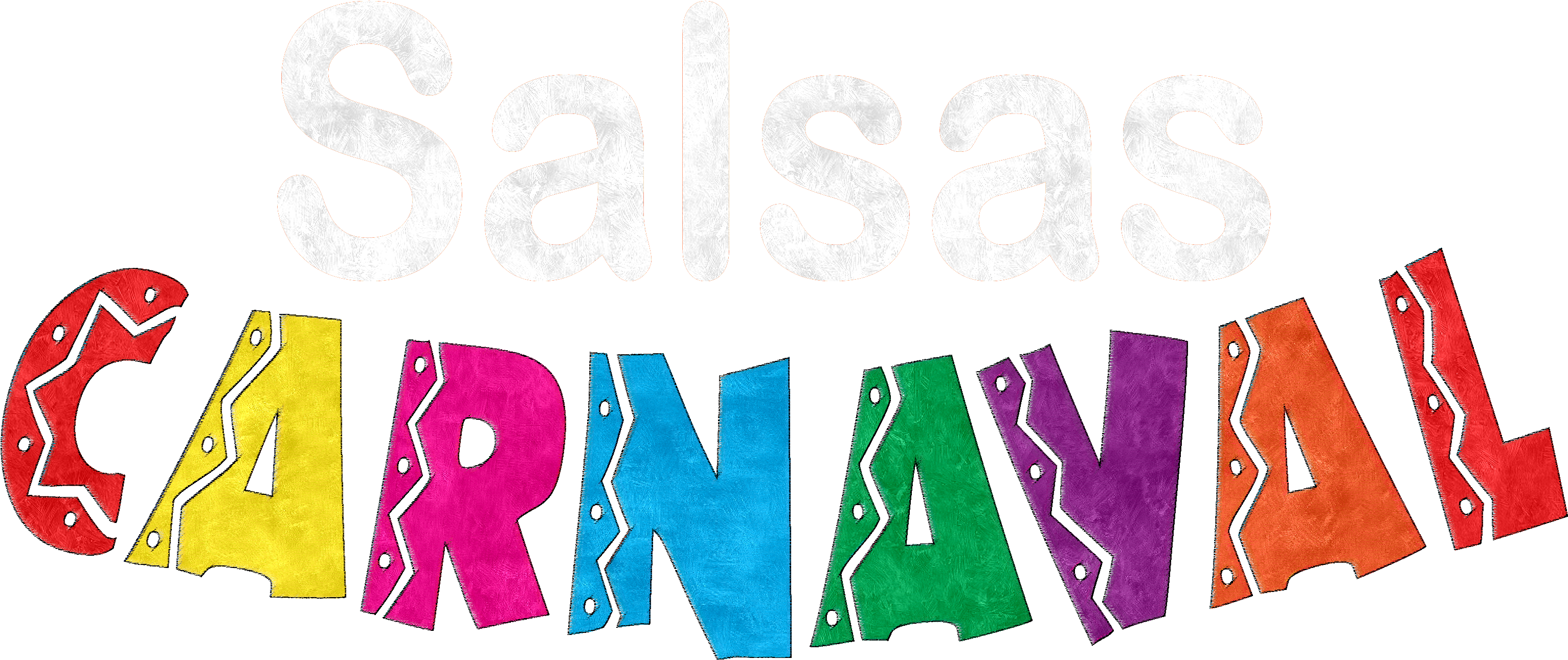 Logo Carnaval Original W - Illustration (3366x1538), Png Download