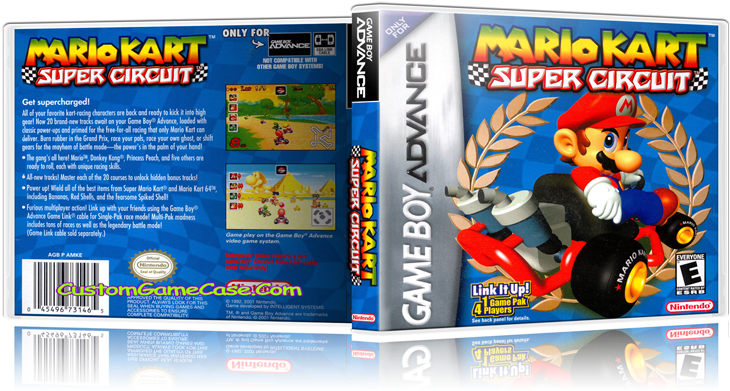 Mario Kart Super Circuit - Mario Kart Super Circuit Game Boy (800x400), Png Download