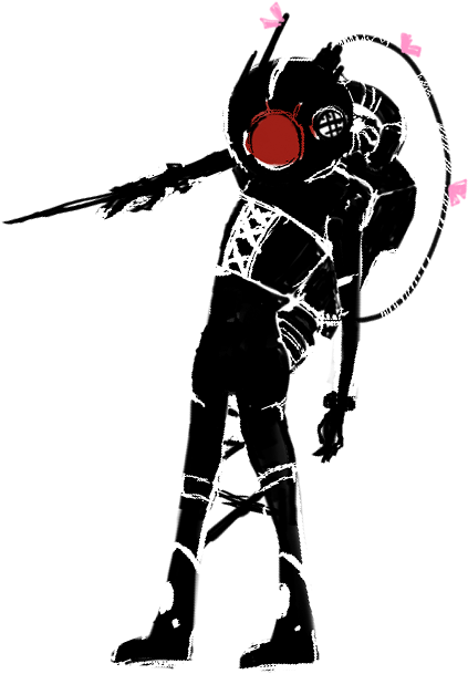 Bioshock Drawing Big Sister Clip Transparent Stock - Video Game (576x640), Png Download