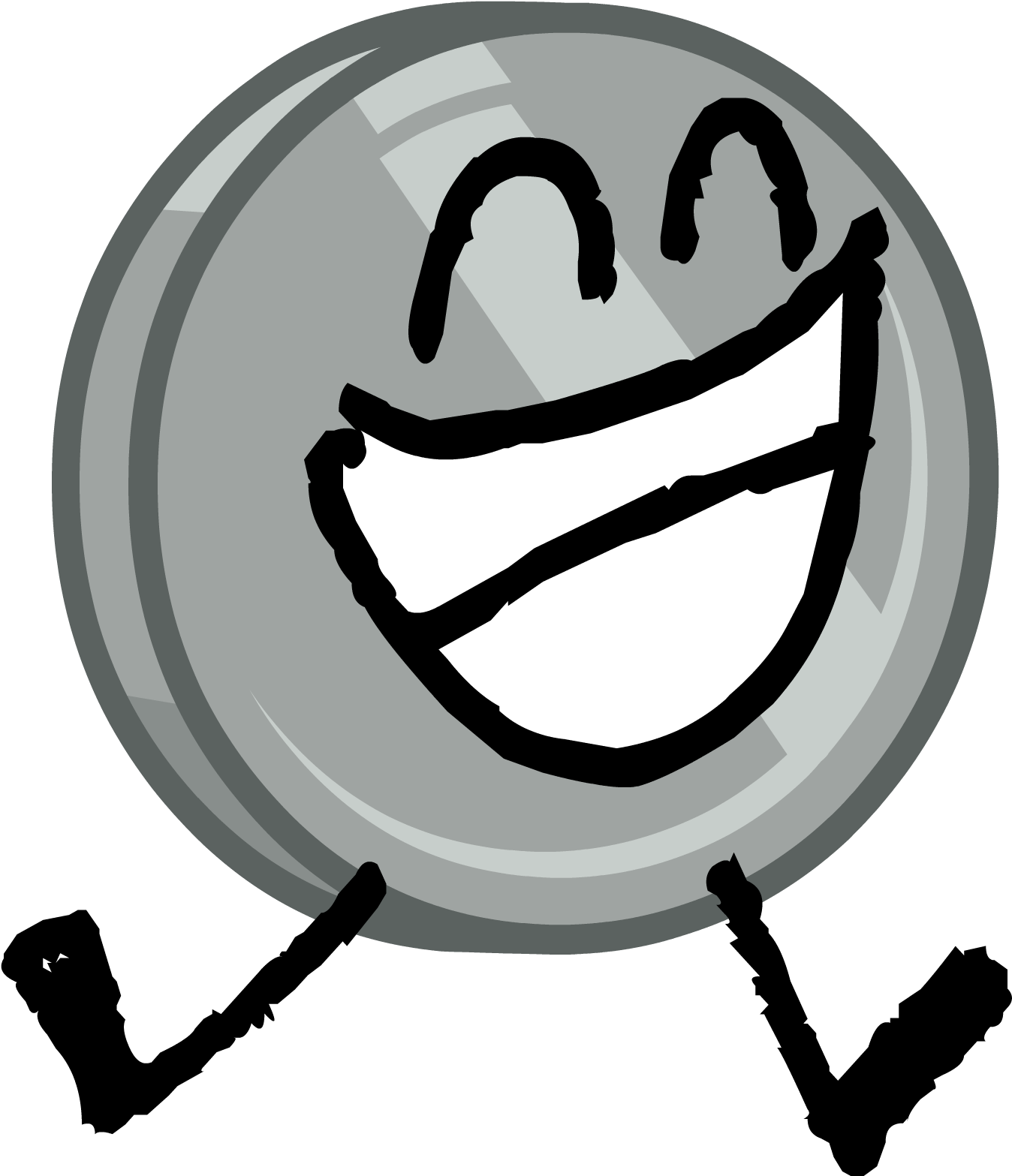 Nickel Intro - Bfb Nickel (1395x1626), Png Download