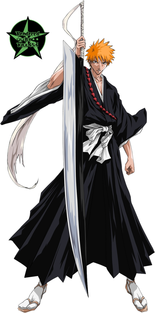 Not Really A Bleach Fan But I Would Like To See What - Bleach Ichigo (500x1010), Png Download