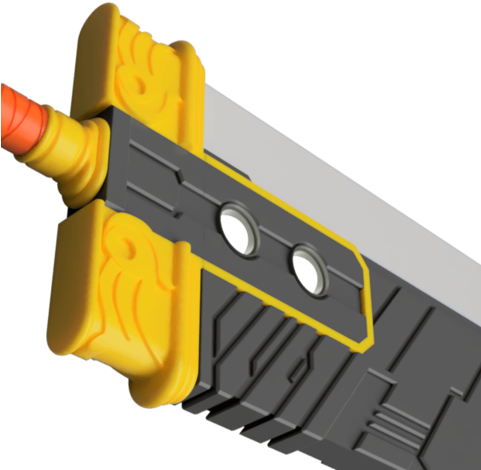 3dutchie 3d Model Final Fantasy Vii - Final Fantasy Buster Sword (480x480), Png Download