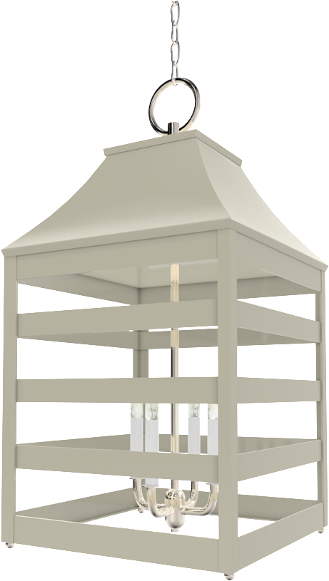 Saybrook Xl Lantern With Nickel - Lantern (1000x1000), Png Download