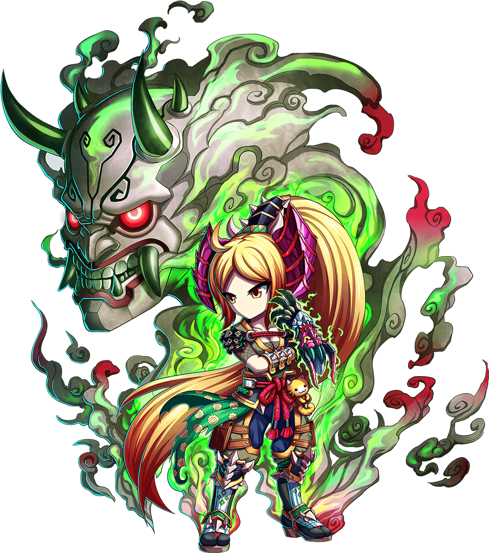 Big Sister Nyala Omni Is Back - Brave Frontier Nyala Omni (973x1098), Png Download
