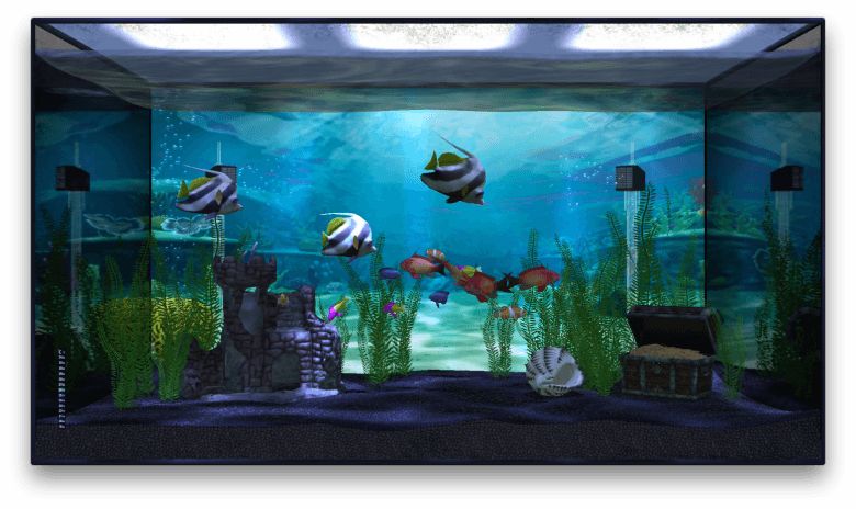 Aquarium App Fills Your Apple Tv With A - Aquarium Png (780x464), Png Download