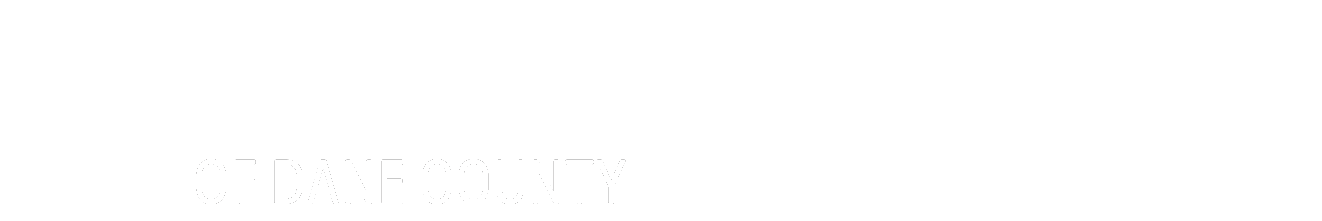 Big Brothers Big Sisters Of Dane County - Ivory (4861x1002), Png Download