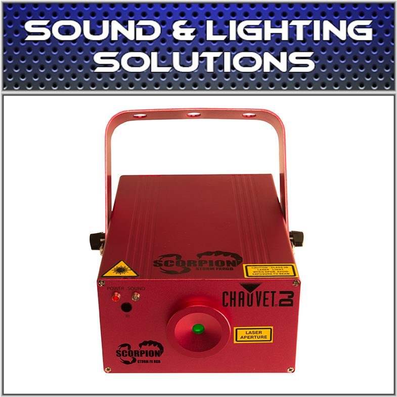 Chauvet Scorpion Storm Fx Rgb Laser 3 Color Scorpion - Toy (1000x1000), Png Download