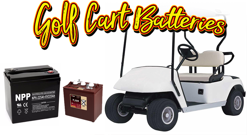 Golf Cart Batteries At Costco - Npp 6v 225 Amp Np6 225ah Agm Deep Cycle Camper Golf (800x436), Png Download