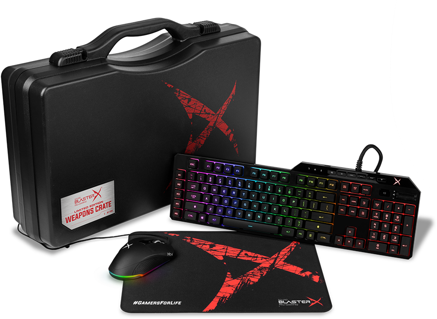 Sound Blasterx Weapons Crate - Creative Technology Creative Sound Blasterx Vanguard (1064x840), Png Download