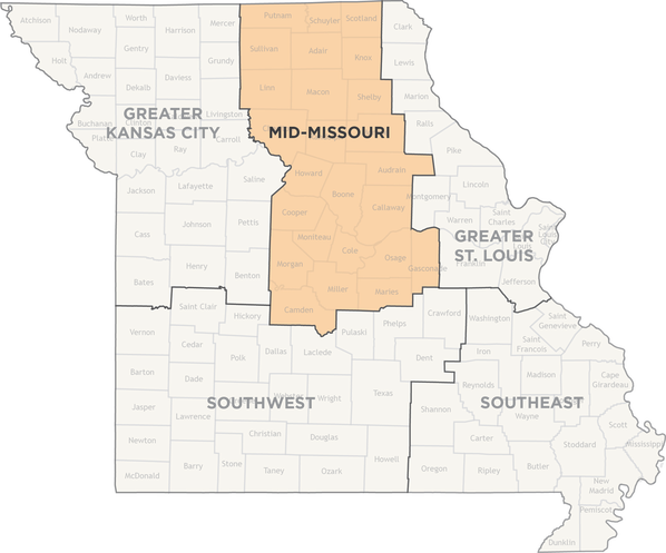 Mid Missouri - Battle Of Boonville (598x497), Png Download
