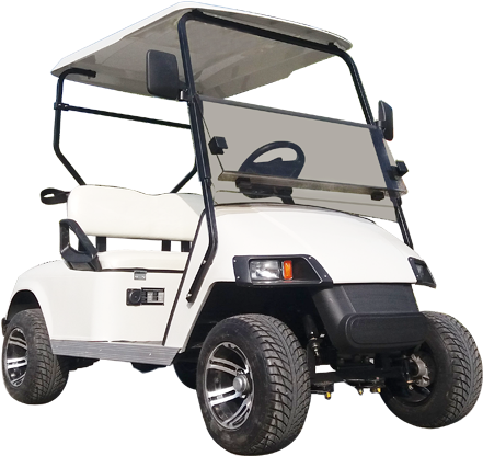 Ls2024k 2 Seater Electric Golf Cart - Golf Cart (440x440), Png Download