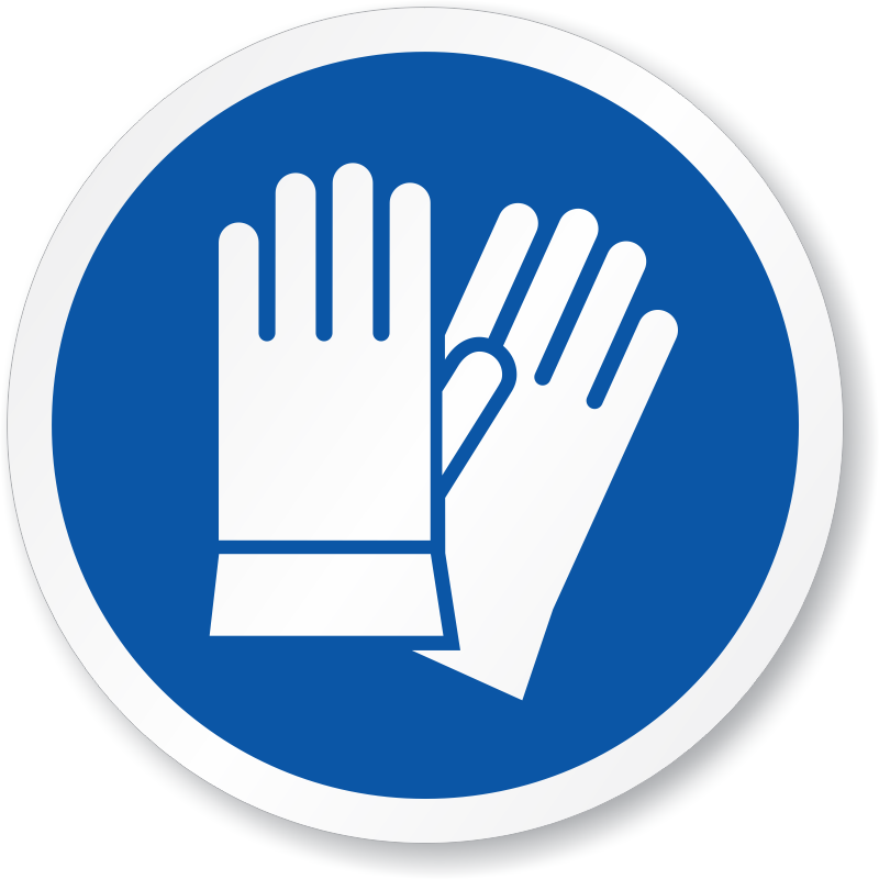 Zoom, Price, Buy - Safety Gloves (800x800), Png Download