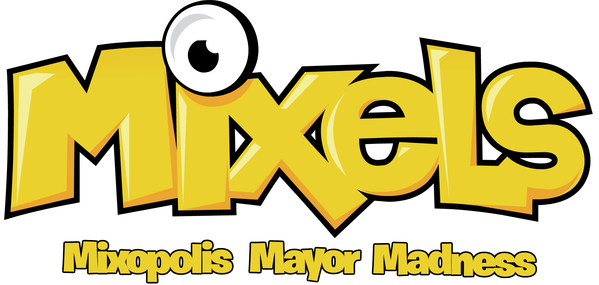 Mixels Mixopolis Mayor Madness - Mixels Logo (2000x951), Png Download