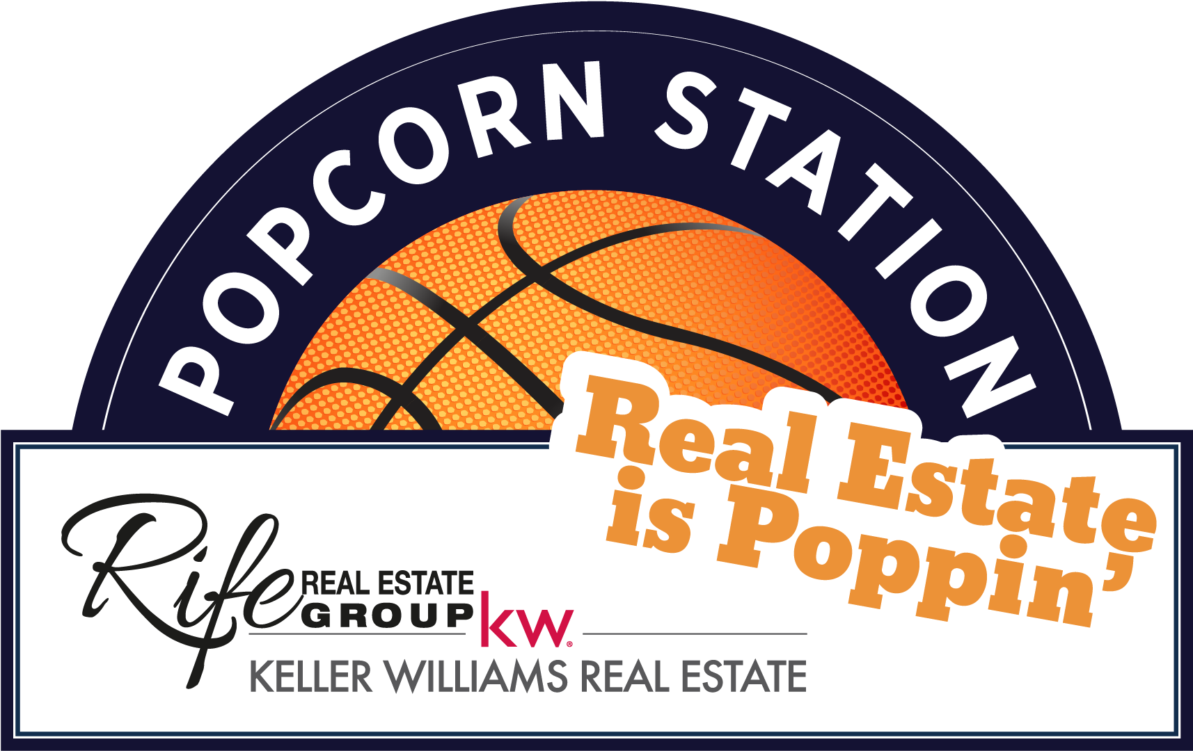 Thanks @riferealestate For Making March Madness Poppin' - Keller Williams (1729x1153), Png Download