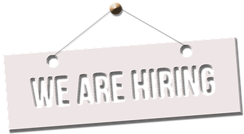 Hiring, Recruitment, Career, Human - We Are Hiring Black Background (604x340), Png Download