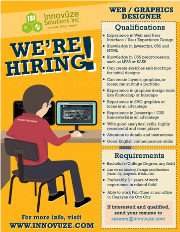 Innouvuze Solutions, Inc Is Now Hiring In Cdo - Innovuze Solutions Inc. (768x465), Png Download