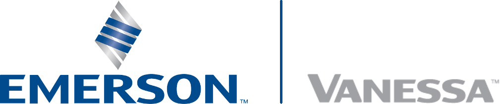 Emerson Vanessa™ Valves - Emerson Vanessa (1009x211), Png Download